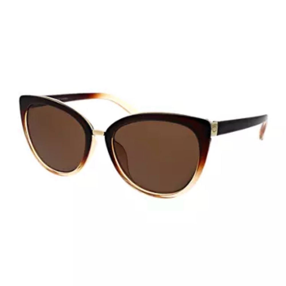OSCAR de la RENTA
Glam Sunglasses with Metal Inlay Bridge
